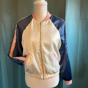Satin Varsity Jacket